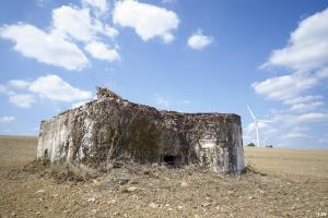Ligne Maginot - DB322 - CHINAUVEAU 2 - (Blockhaus pour canon) - Le blockhaus pour arme antichar