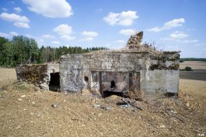 Ligne Maginot - DB322 - CHINAUVEAU 2 - (Blockhaus pour canon) - L'arrière