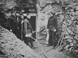 Ligne Maginot - RECHERE - (Abri) - Photo supposée être de la construction de cet abri