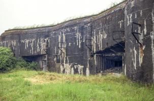 Ligne Maginot - BOIS DU FOUR - A5 - (Ouvrage d'infanterie) - Façade arrière