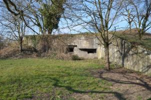 Ligne Maginot - 34/2 - CHALAMPE NORD OUEST - (Casemate d'infanterie - Double) - Façade sud et ses créneaux