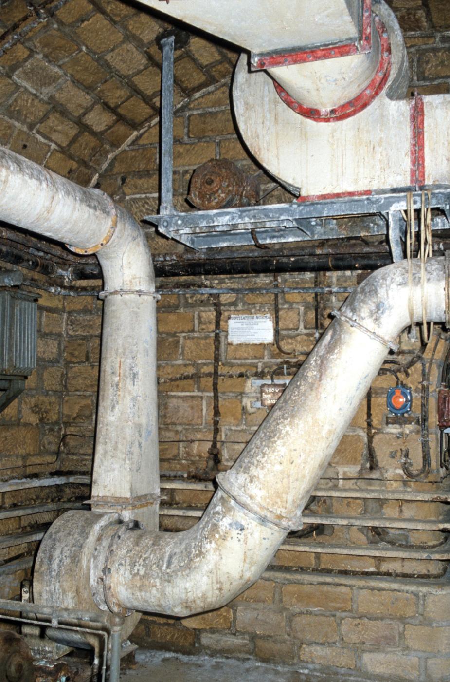 Ligne Maginot - GALGENBERG - A15 - (Ouvrage d'artillerie) - Ventilation de l'usine - MANSUY Michel