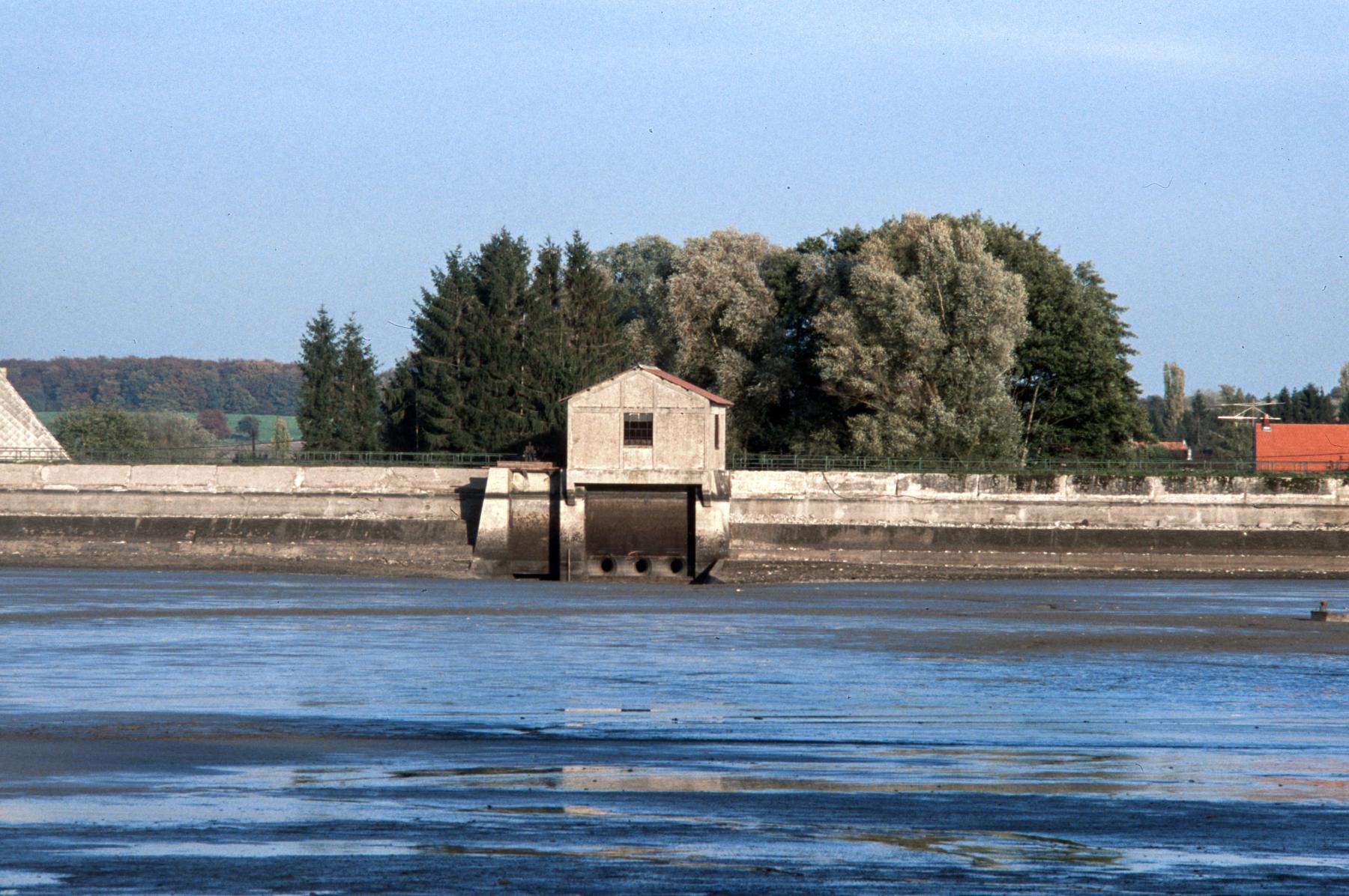 Ligne Maginot - HIRBACH - STANGENWALD (RETENUE DE) - (Inondation défensive) - Photo pris lors du vidange de l'étang - MANSUY Michel