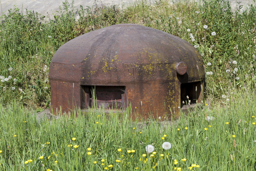 Ligne Maginot - IMMERHOF - A10 - (Ouvrage d'infanterie) - Bloc 1
L'une des cloches GFM du bloc - Michel Teiten