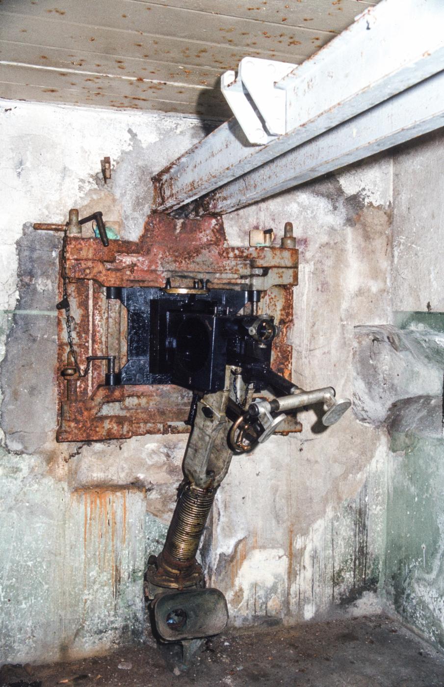 Ligne Maginot - IMMERHOF - A10 - (Ouvrage d'infanterie) - Bloc 3
Etage supérieur
Chambre de tir JM - MANSUY Michel