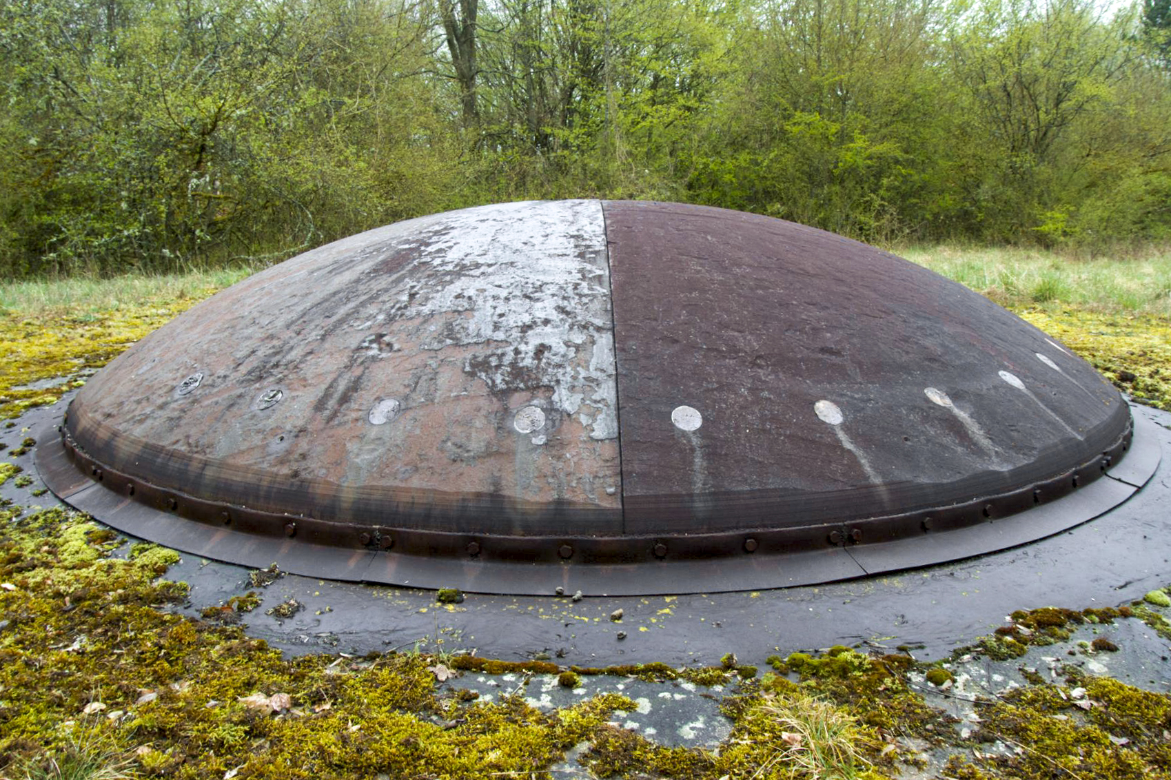 Ligne Maginot - MOLVANGE - A9 - (Ouvrage d'artillerie) - Bloc 10
Tourelle de 75 mle 33 - Michel Teiten