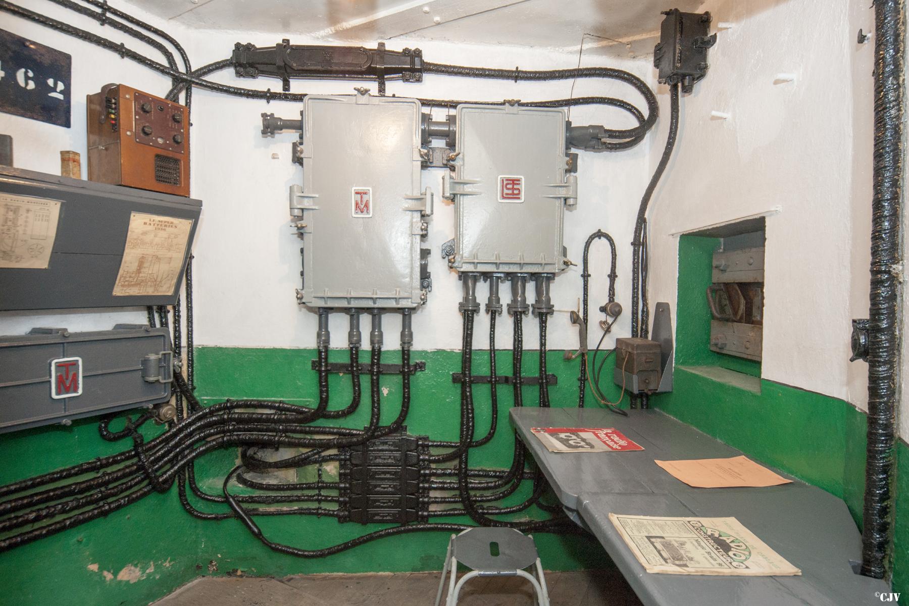 Ligne Maginot - IMMERHOF - A10 - (Ouvrage d'infanterie) - Le central téléphonique - Lia VERMEULEN