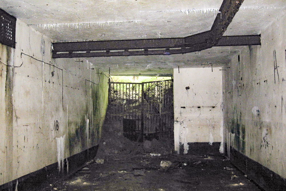 Ligne Maginot - SOETRICH - A11 - (Ouvrage d'artillerie) - Entrée munitions
Partiellement merlonnée - Michel Teiten