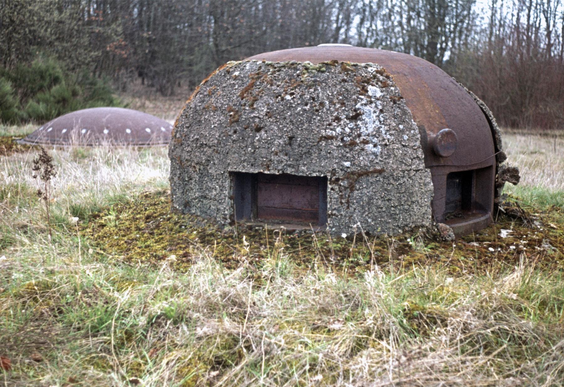 Ligne Maginot - SOETRICH - A11 - (Ouvrage d'artillerie) - Bloc 6
Cloche GFM et tourelle de 75 mm mle 32 - MANSUY Michel