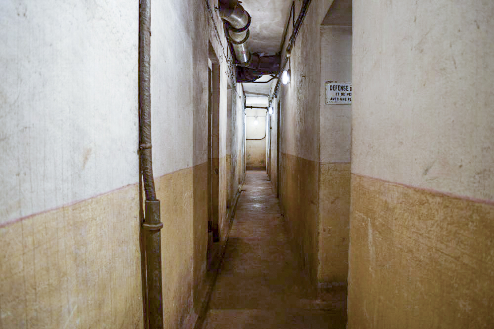 Ligne Maginot - BILMETTE - X26 - (Abri) - Le couloir avant - NOEL Yves - AOM 22 juin