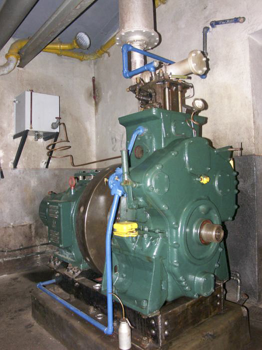 Ligne Maginot - BILMETTE - X26 - (Abri) - Usine électrique
Groupe électrogène SUPDI (8 kW)