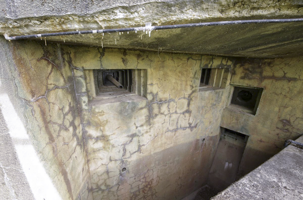 Ligne Maginot - SENTZICH - A16 - (Ouvrage d'infanterie) - Chambre de tir sud - AURET Vincent