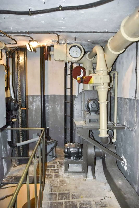 Ligne Maginot - SENTZICH - A16 - (Ouvrage d'infanterie) - Casemate sud
Ventilation - D.Froehly
