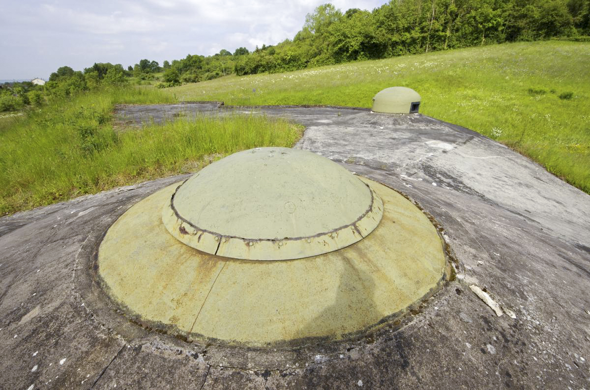 Ligne Maginot - SENTZICH - A16 - (Ouvrage d'infanterie) - Tourelle mitrailleuse & cloche GFM  - AURET Vincent