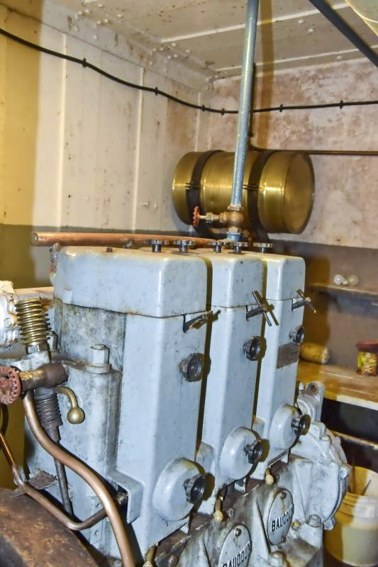 Ligne Maginot - SENTZICH - A16 - (Ouvrage d'infanterie) - Moteur BAUDOUIN 3 cylindres DB3 - D.Froehly
