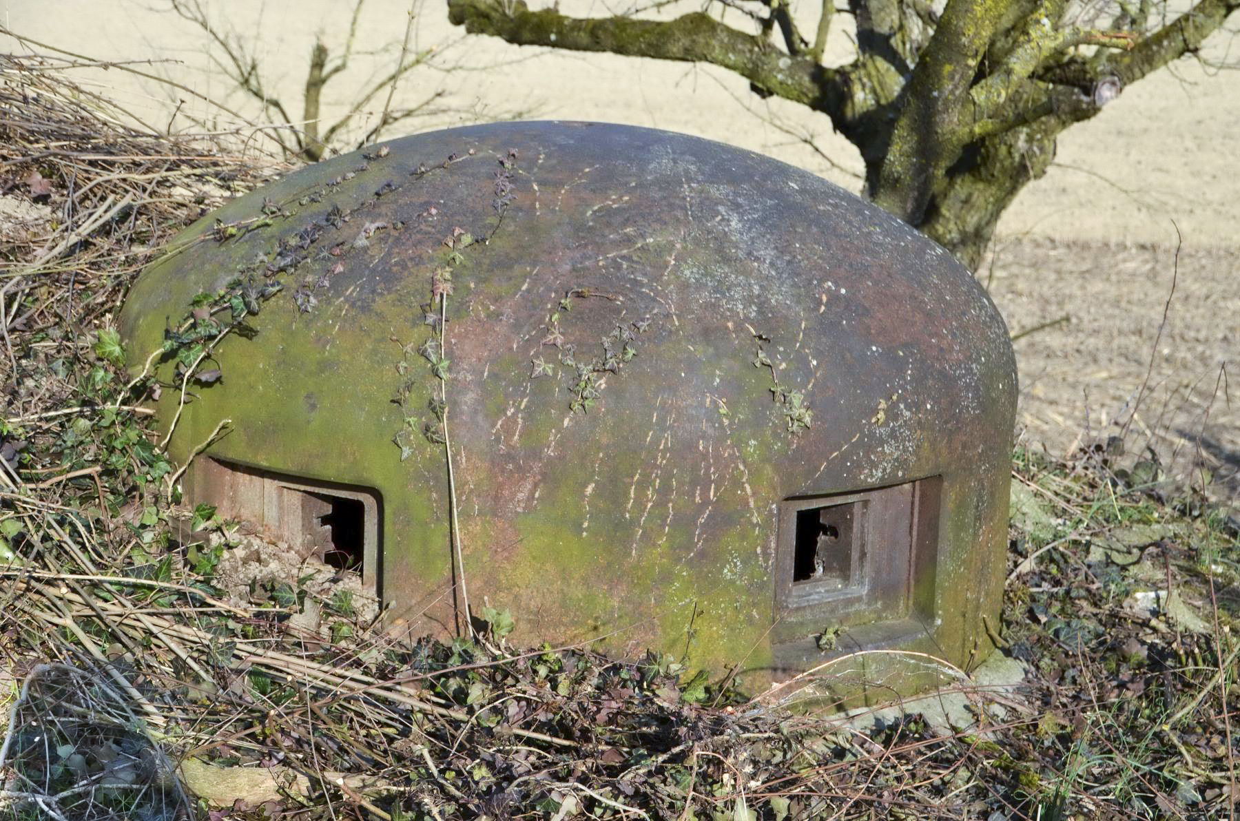 Ligne Maginot - 34/2 - CHALAMPE NORD OUEST - (Casemate d'infanterie - Double) - Cloche GFM sud - D. Froehly