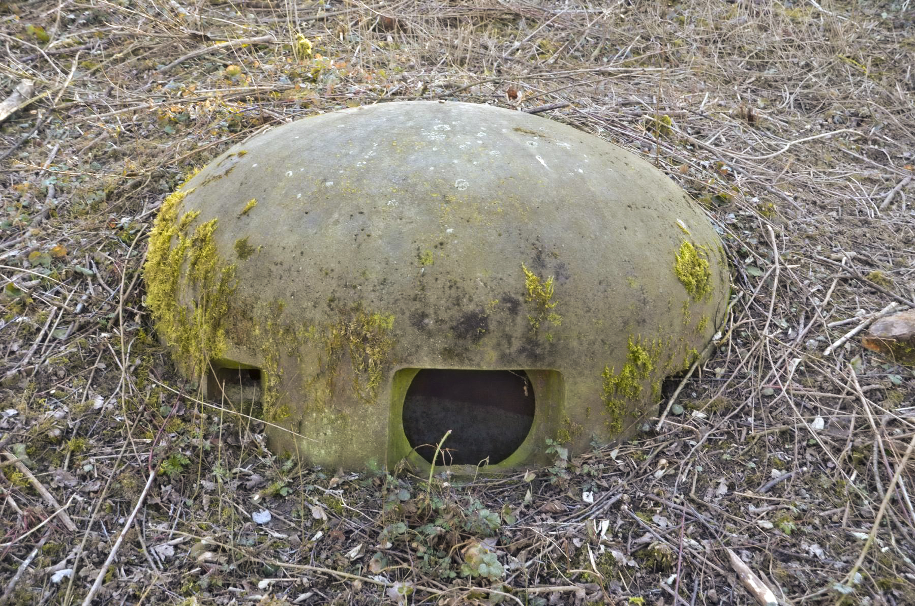 Ligne Maginot - 34/2 - CHALAMPE NORD OUEST - (Casemate d'infanterie - Double) - Cloche JM - D. Froehly
