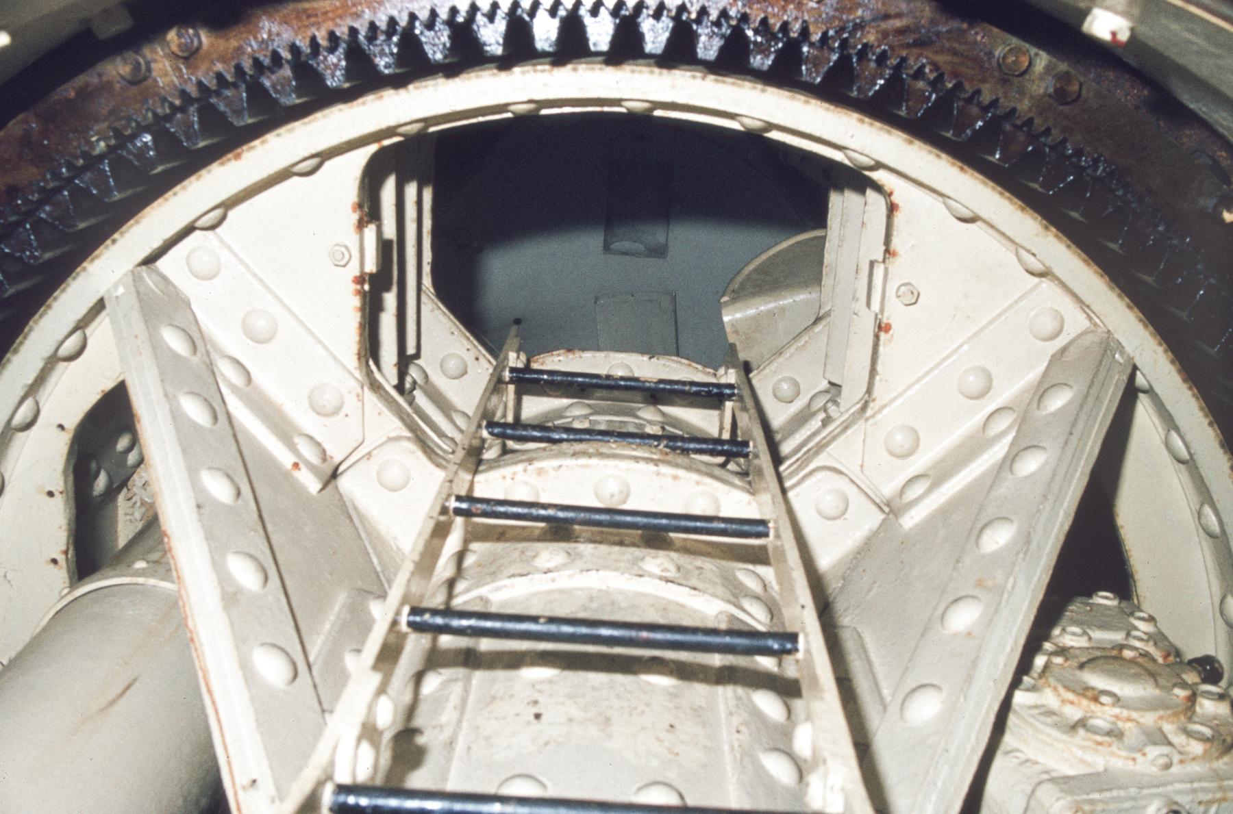 Ligne Maginot - SENTZICH - A16 - (Ouvrage d'infanterie) - Tourelle de mitrailleuses
Passage vers la chambre de tir - MANSUY Michel