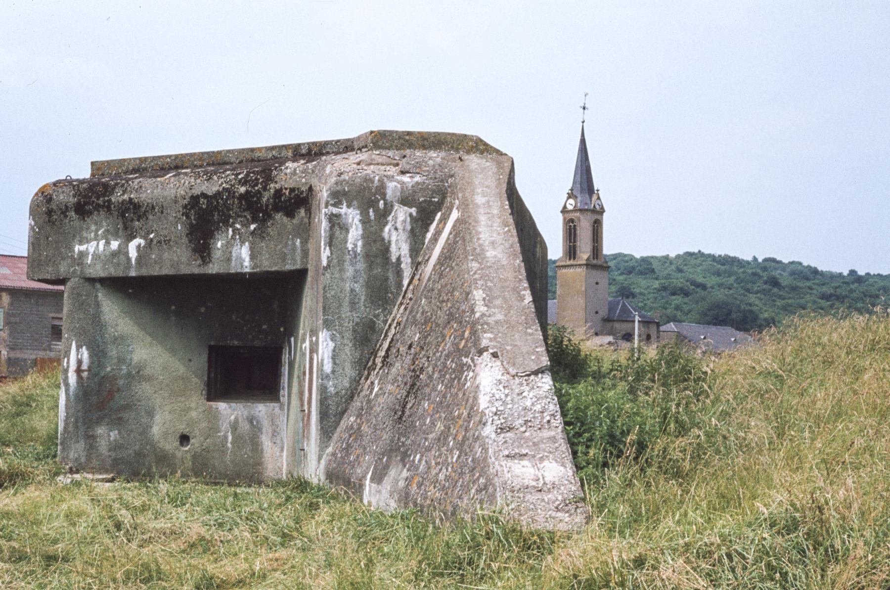 Ligne Maginot - CB8 - SENTZICH - (Blockhaus pour canon) -  - MANSUY Michel