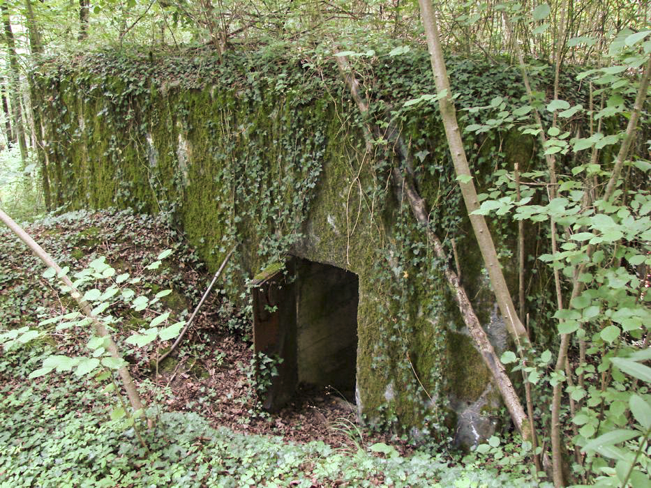 Ligne Maginot - METRICH - (Blockhaus pour canon) - L'entrée du personnel. - Schnoupf