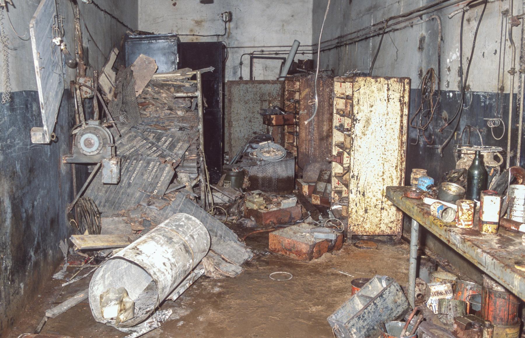 Ligne Maginot - MOLVANGE - A9 - (Ouvrage d'artillerie) - L'atelier du génie - MANSUY Michel