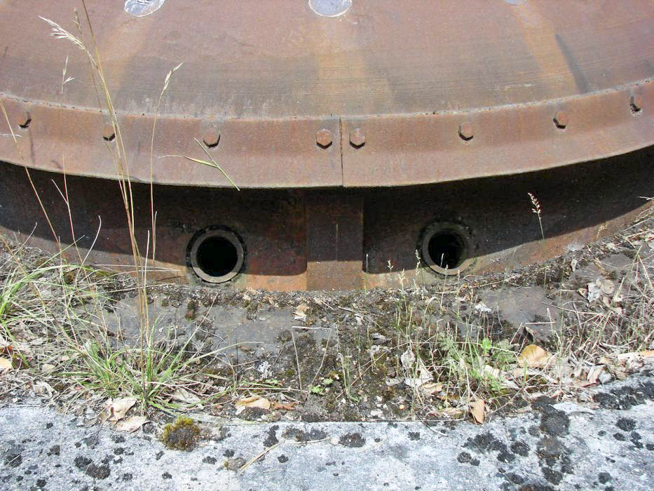 Ligne Maginot - METRICH - A17 - (Ouvrage d'artillerie) - Bloc 5
Les mortiers de 81mm. - Schnoupf
