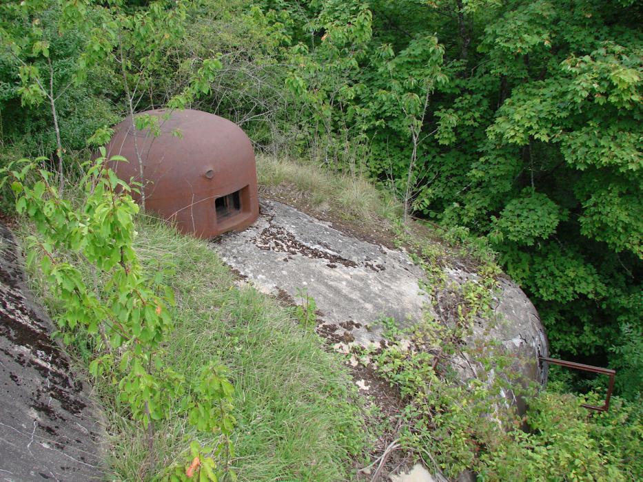 Ligne Maginot - METRICH - A17 - (Ouvrage d'artillerie) - Bloc 8
Une des deux cloches GFM. - Schnoupf