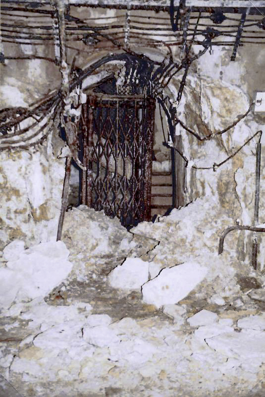 Ligne Maginot - METRICH - A17 - (Ouvrage d'artillerie) - Accès au PC et bloc 7 depuis la galerie - BURTSCHER Jean-Louis