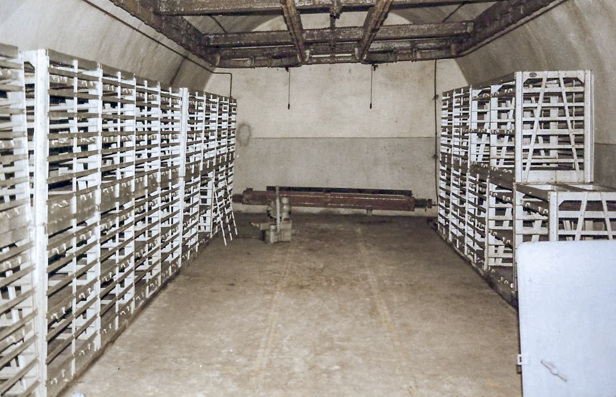 Ligne Maginot - METRICH - A17 - (Ouvrage d'artillerie) - L'une des alvéoles du M2 - BURTSCHER Jean-Louis