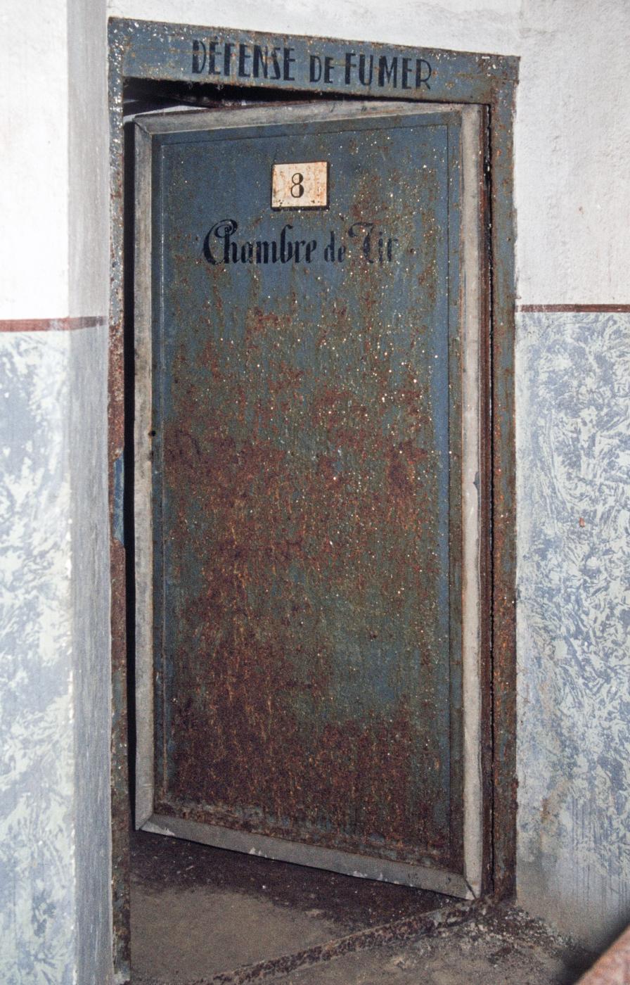 Ligne Maginot - METRICH - A17 - (Ouvrage d'artillerie) - Entrée munitions
Porte de la chambre de tir - MANSUY Michel
