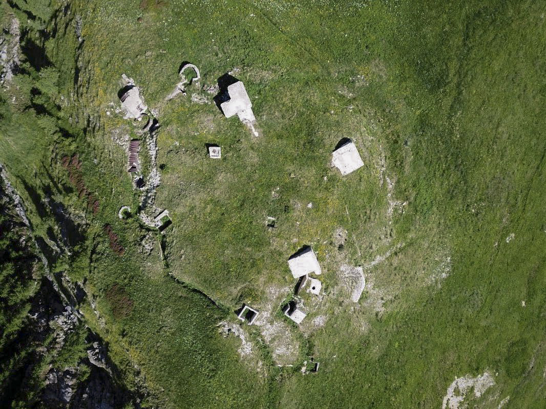 Ligne Maginot - COL DE RAUS (CR) - (Ouvrage d'infanterie) -  - ELLENA - CUNY