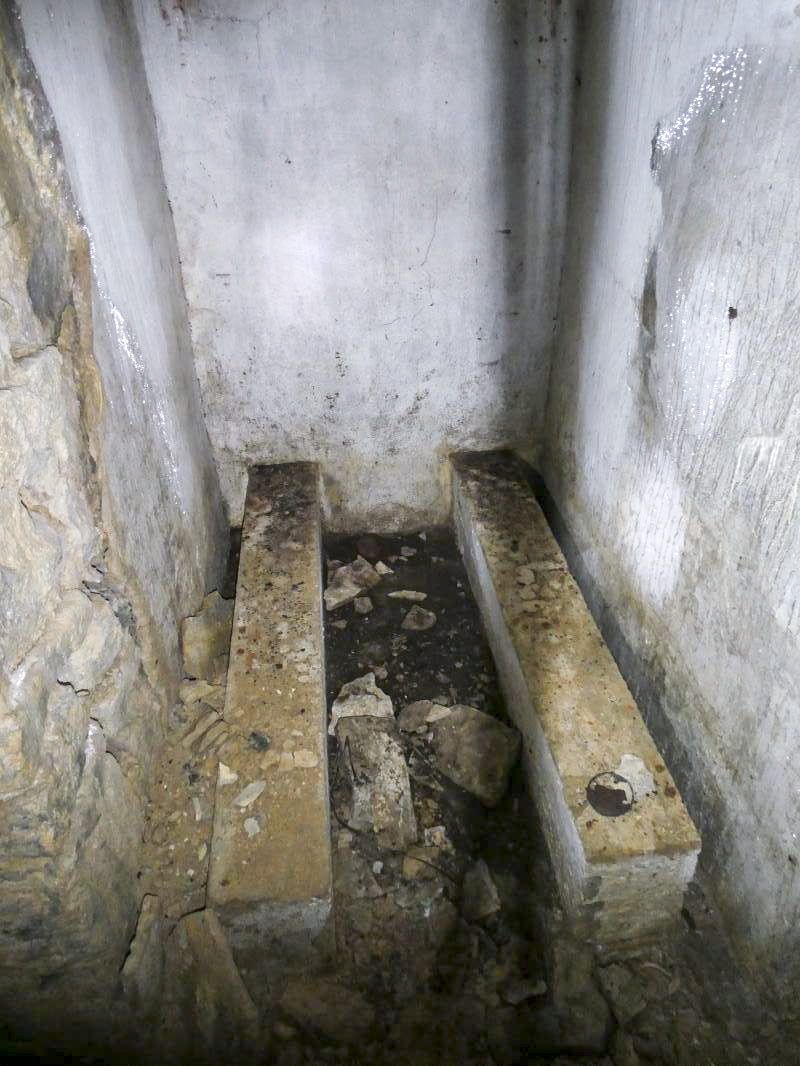 Ligne Maginot - COL DE RAUS (CR) - (Ouvrage d'infanterie) - Emplacement cuve à eau - ELLENA - CUNY
