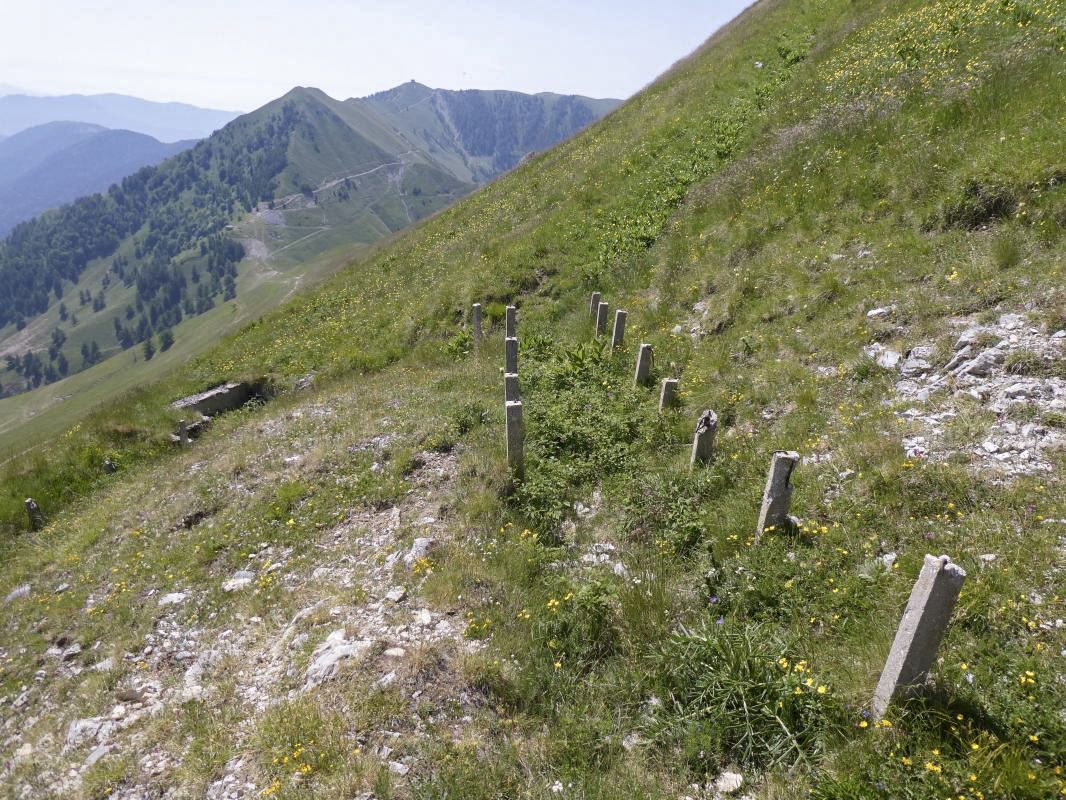 Ligne Maginot - COL DE RAUS (CR) - (Ouvrage d'infanterie) - Tranchée de liaison - ELLENA - CUNY