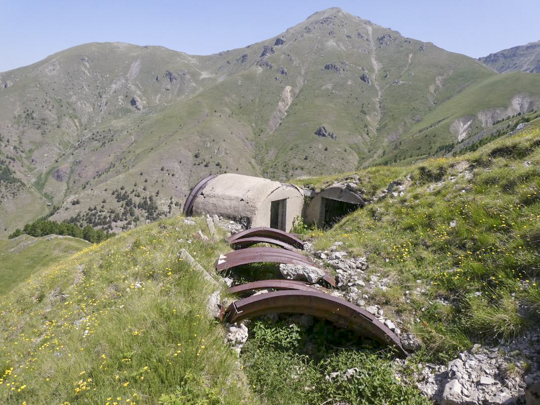Ligne Maginot - COL DE RAUS - (Abri) - Les trois abris - ELLENA - CUNY