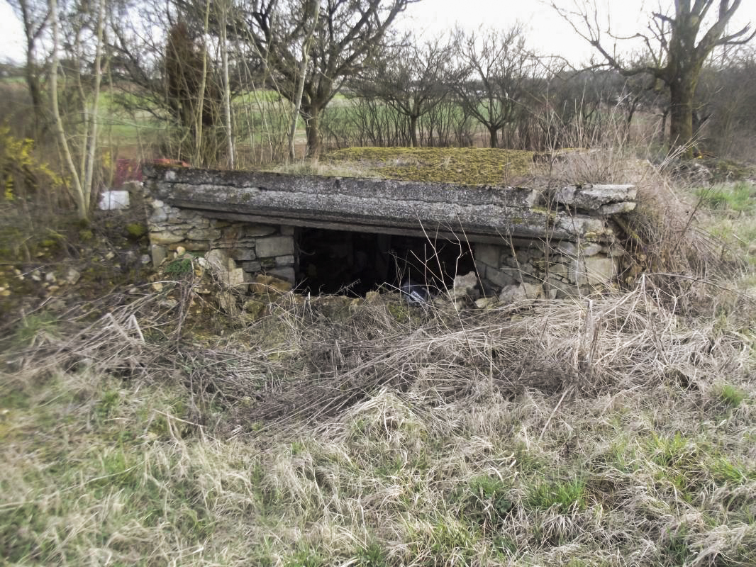 Ligne Maginot - MM273 - LE RATENTOUT EST - (Casemate d'artillerie) - Vue du créneau de tir pour le 75 mm Modèle 1897  - David HARMAND