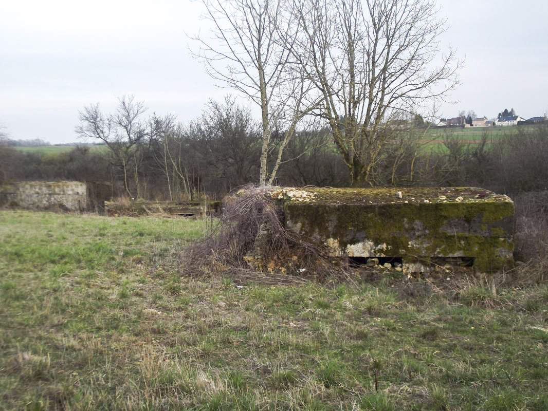 Ligne Maginot - MM272 - Le RATENTOUT Ouest (Casemate d'artillerie) - Vue sur le bloc Est
Au premier plan figure le bloc de Ratentout Ouest  - David HARMAND
