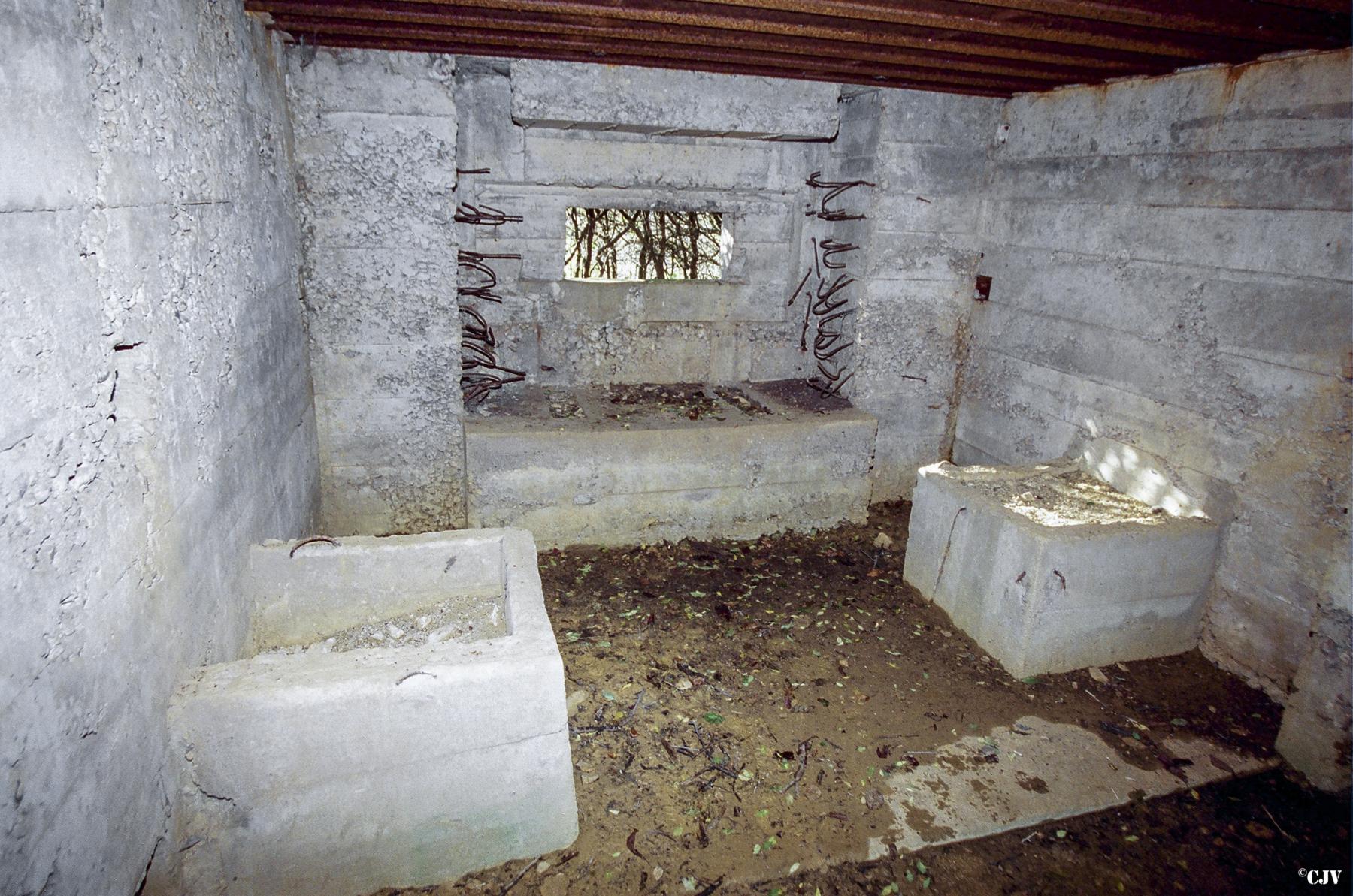 Ligne Maginot - DB321 - CHINAUVEAU - (Blockhaus pour canon) -  - Lia VERMEULEN