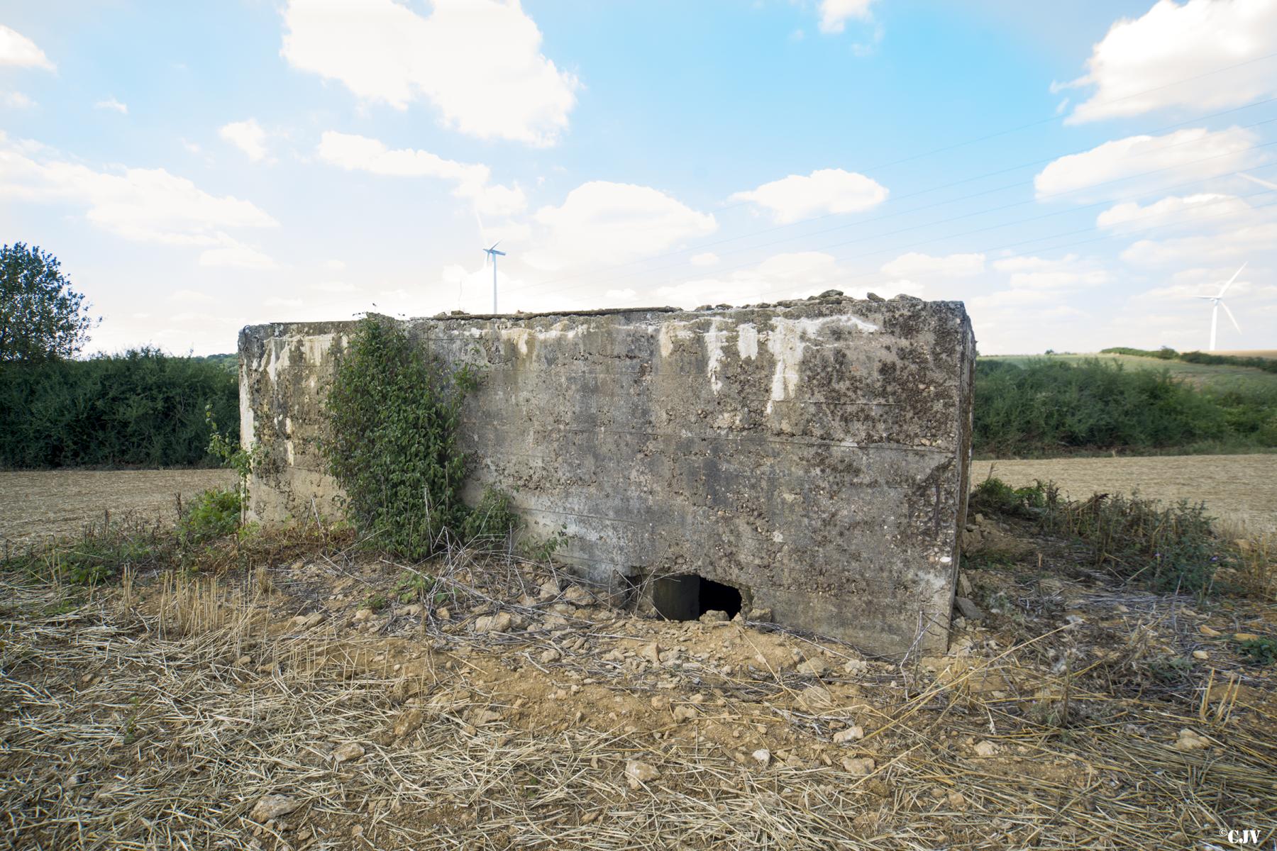 Ligne Maginot - DB321 - CHINAUVEAU - (Blockhaus pour canon) -  - Lia VERMEULEN
