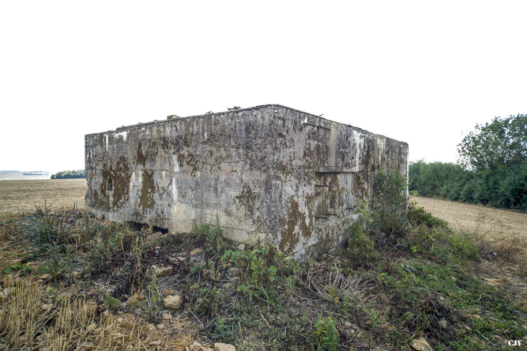 Ligne Maginot - DB321 - CHINAUVEAU - (Blockhaus pour canon) -  - Lia VERMEULEN
