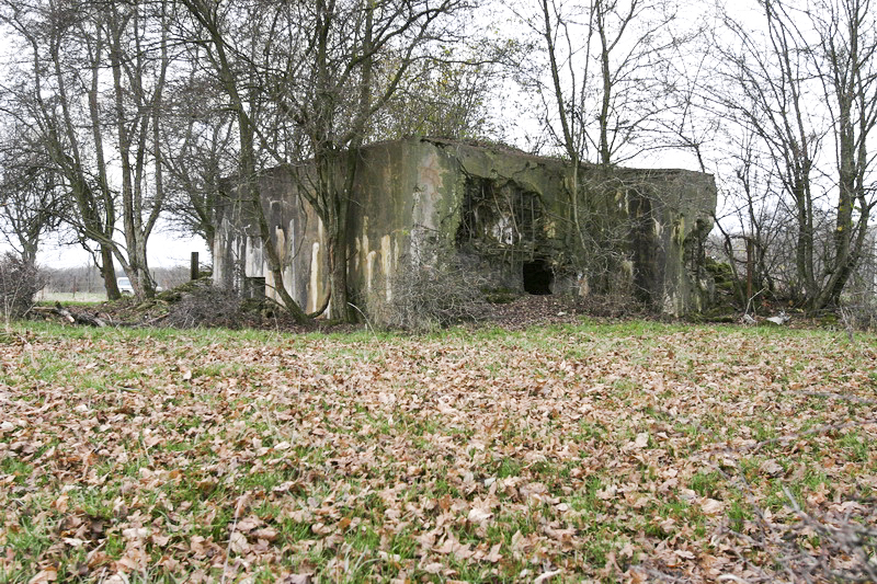 Ligne Maginot - DB327 - HAIE AUX MURES 1 - (Blockhaus pour canon) - Mom pour antichar - Georges Huygen