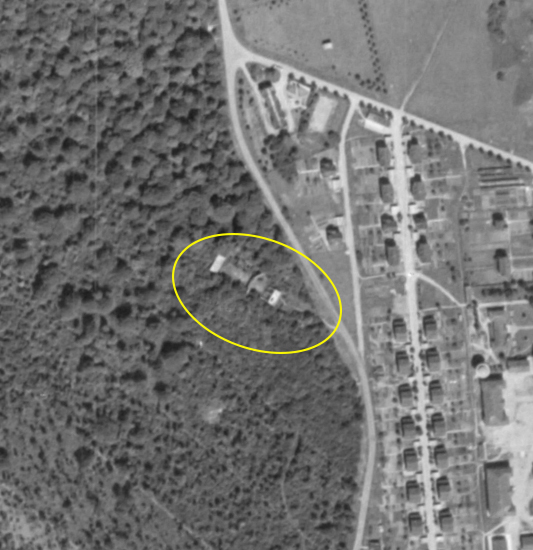 Ligne Maginot - DONCOURT - (Stand de tir) -  - IGN - Géoportail 1950