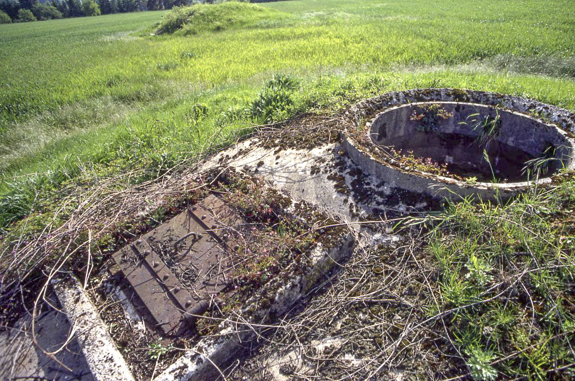 Ligne Maginot - DT261 - FROIDCUL EST - (Cuve pour arme d'infanterie) -  La cuve en 1993 - Valentin Hemmert