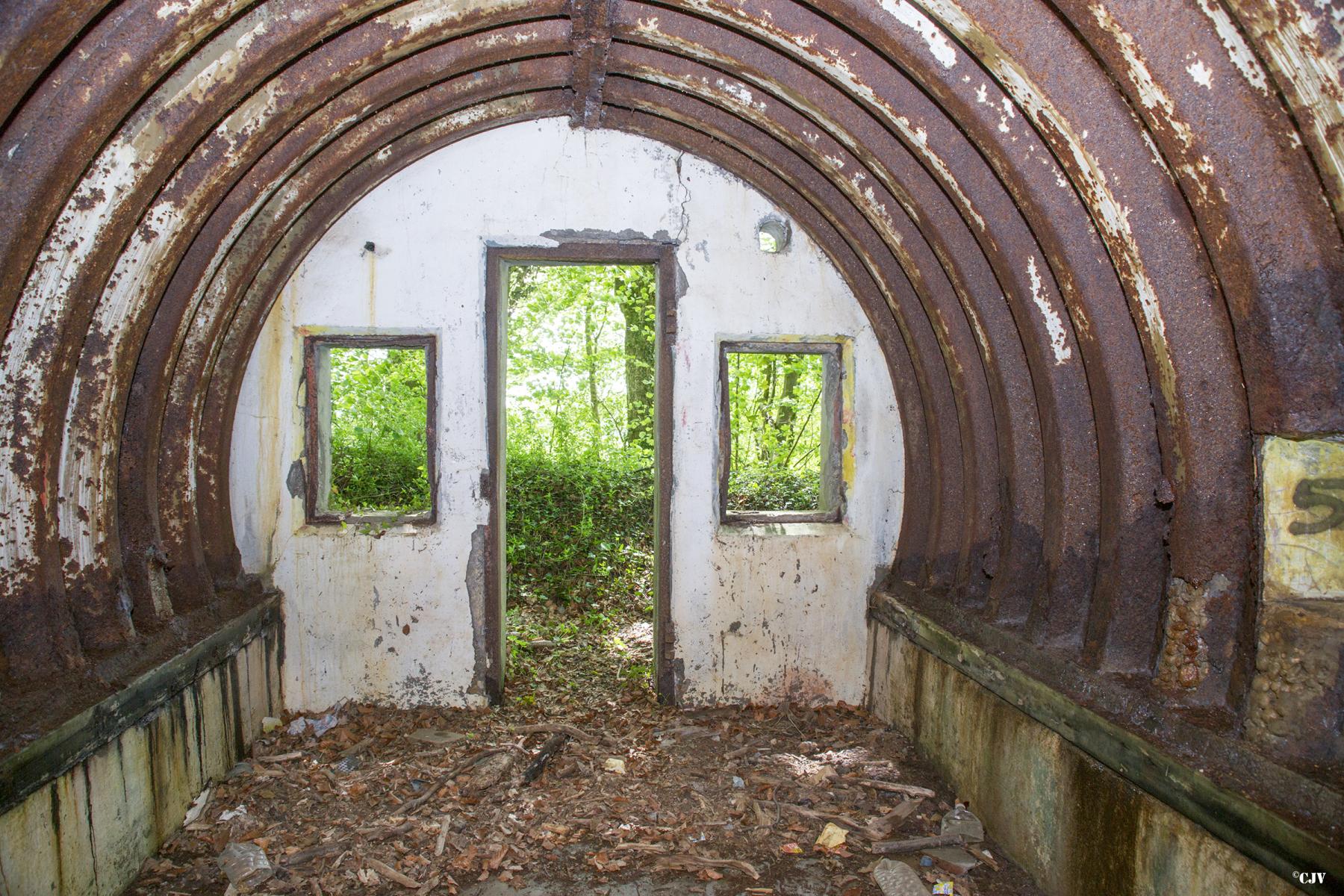 Ligne Maginot - GRAND BOIS (1°BON 149° RIF) - (PC de Quartier) - L'intérieur - Lia VERMEULEN
