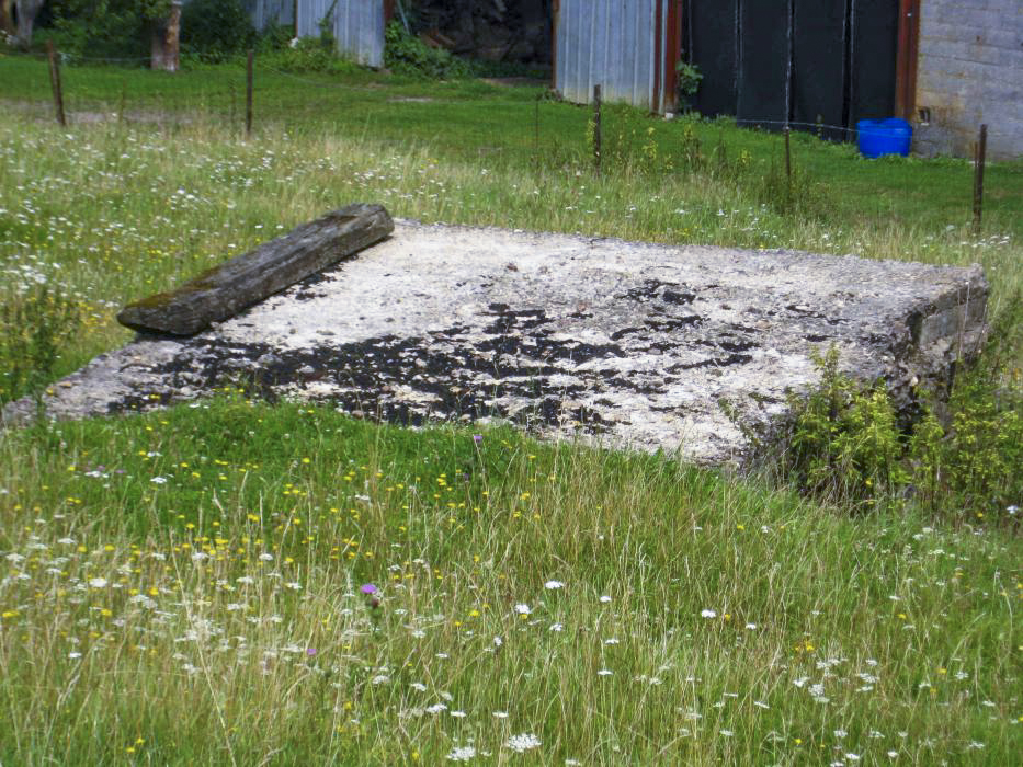 Ligne Maginot - LE FOURNEAU 3 - (Blockhaus de type indéterminé) - Apparemment  seul le radier du blockhaus a été construit - Pruzsina Jerome