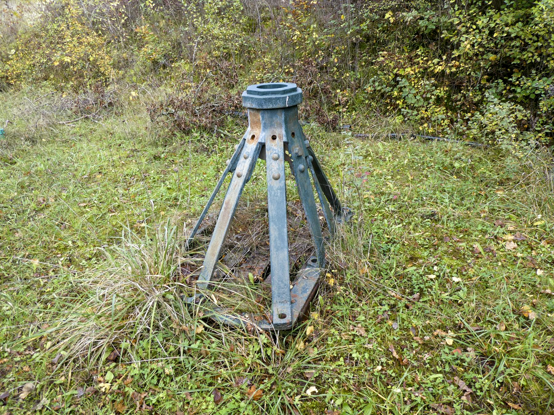 Ligne Maginot - Canon de 47 mm modèle 1885 TR (47 mle 1885) - Affût crinoline modèle 1887