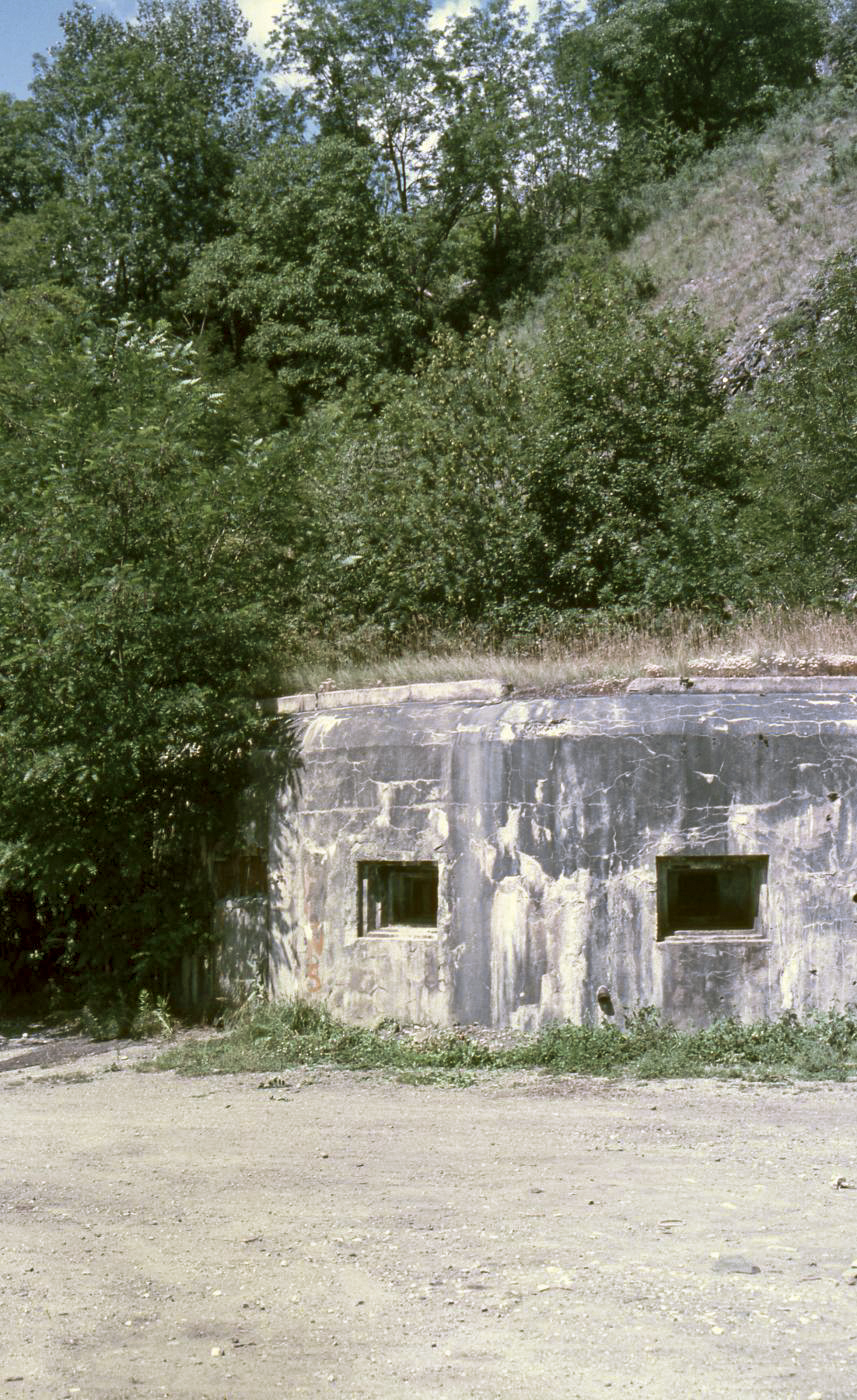 Ligne Maginot - VERSOYEN (BARRAGE RAPIDE) - (Blockhaus pour canon) - Le bloc actif en 1985 - Dominique Kemmel