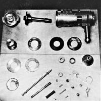 Ligne Maginot - Mortier de 81 mm modèle 1932 (81 32) - Culasse démontée
Ensemble des pièces coinstitutives