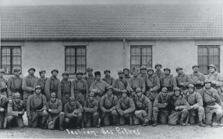 Ligne Maginot - ISING (FERANGE) - (Camp de sureté) - Les recrues au camp d'Ising - Férange en 1937
'Section des litres'