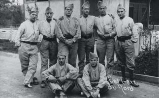 Ligne Maginot - ISING (FERANGE) - (Camp de sureté) - Les recrues au camp d'Ising - Férange en septembre 1937
'Les gars du nord'