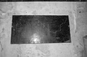 Ligne Maginot - CAP MARTIN - (Ouvrage d'artillerie) - Usine
Tableau avec plan de l'alimentation des citernes et des moteurs